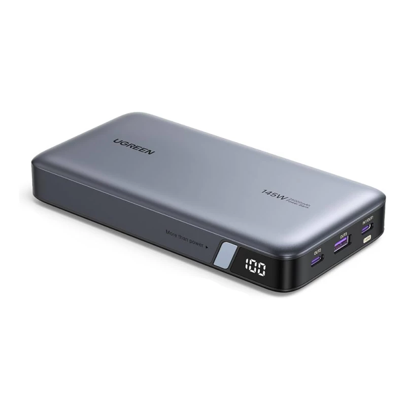 Baterie externa universala UGREEN UGREEN Power Bank Flight Approved PD3.1  25000mAh, 145W, Grey