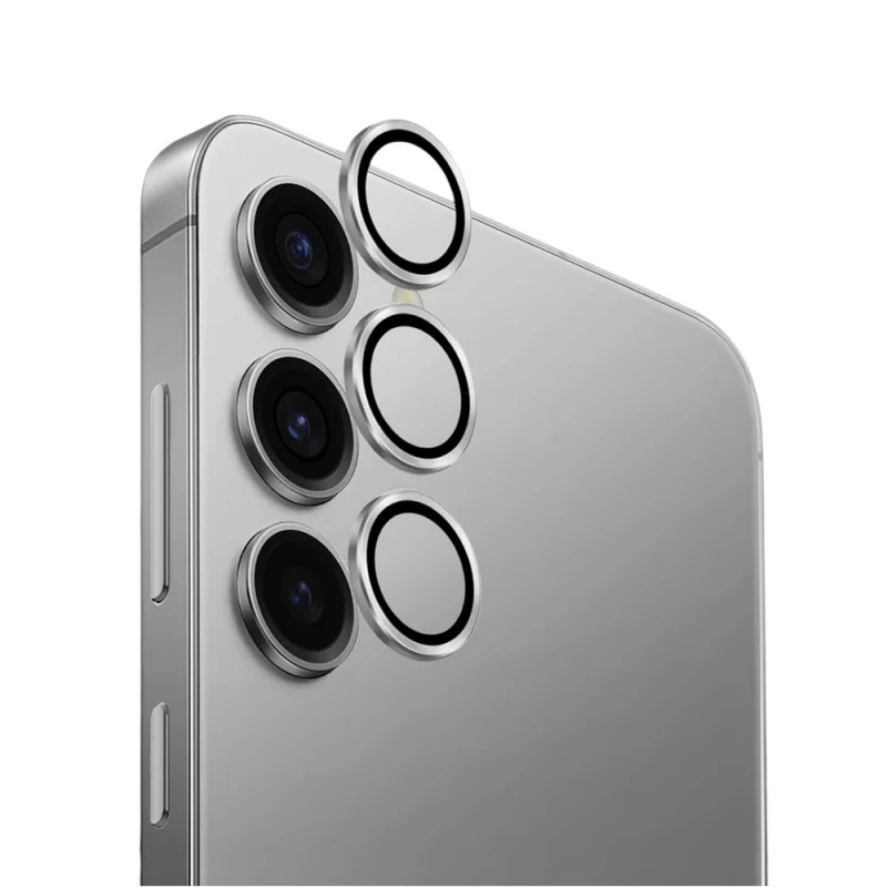 Защитное стекло Uniq Uniq Optix Camera Lens Protector Aluguard for Samsung S25, Silver