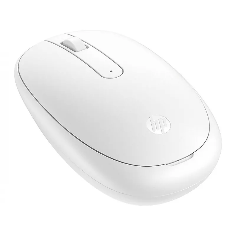 Mouse wireless HP HP 240 Lunar White Bluetooth Mouse, Ambidextrous, 1 x AA.