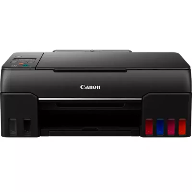 МФУ струйное CANON MFD CISS Canon Pixma G640, Color PhotoMFD/Wi-Fi, A4, Print 4800x1200dpi_2pl,Scan 600*1200, 3,9 ipm  LCD display, USB, Wi-Fi: IEEE802.11 b/g/n/a, Tray 100 sheet 64–105 g/m2 or Canon paper, 6 ink tanks; Ink GI-43BK/C/M/YR/GY( A4 8000p color /3700 b/w).