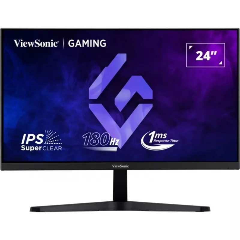 NULL VIEWSONIC 23.8” VIEWSONIC IPS LED VX24G1-HD Black (1ms, 1000:1, 300cd, 1920x1080, 178°/178°, 2 x HDMI2.0, DisplayPort, HDR10, Refresh Rate up to 180Hz, HDR10, Console Mode 120Hz, FreeSync Premium Pro / NVIDIA G-Sync, Audio Line-out, VESA)