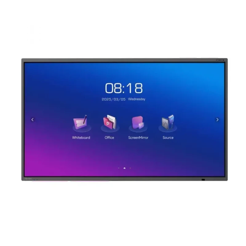 Interactive Display HORIZON 65" Interactive Display Horion 65K7A EDLA, UHD 4K 3840x2160, 480 cd/m2, 1200:1, 50-points Touch, CPU 8-Core, Android 14.0, 8GB RAM + 256GB ROM, 20Wx2, WiFi 6, BT 5.3, Remote + 2 Pens + Wall-mount, 2xHDMI,DP,VGA,Audio,Type-C,2xLAN, 3xUSB, 3xTouch USB