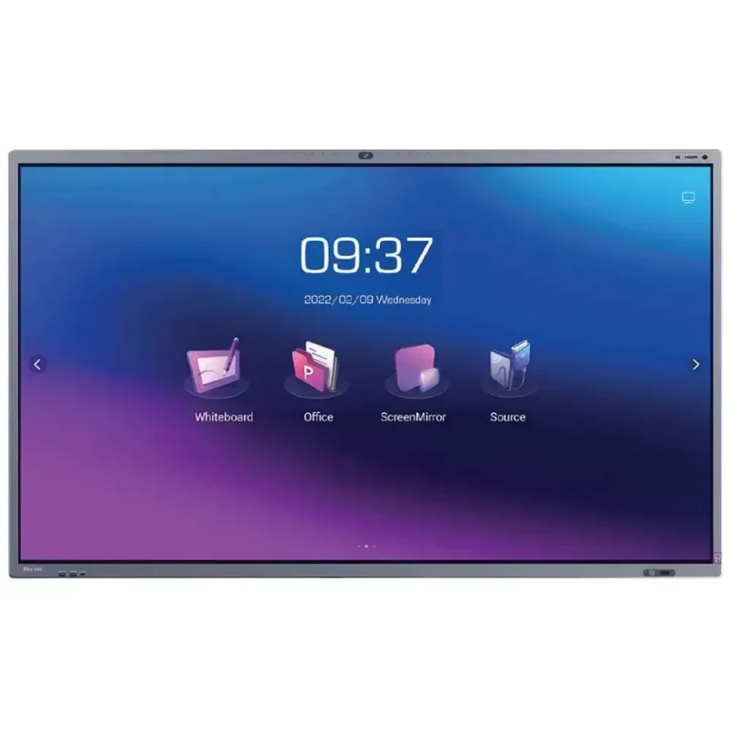 Interactive Display HORIZON 75" Interactive Display Horion 75M6APro EDLA, UHD 4K 3840x2160, 450 cd/m2, 1200:1, 50-points touch, CPU 8-Core, Android 13, 8GB RAM + 128GB ROM, 60W Audio, WiFi6, BT, 48MB Camera, 8-array mic,2 Pens+Bracket, 2xHDMI,DP,2xLAN,2xUSB,Type-C, 3xTouch USB