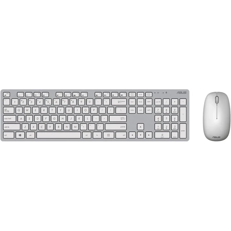Комплект (клавиатура+мышь) ASUS W5000, White