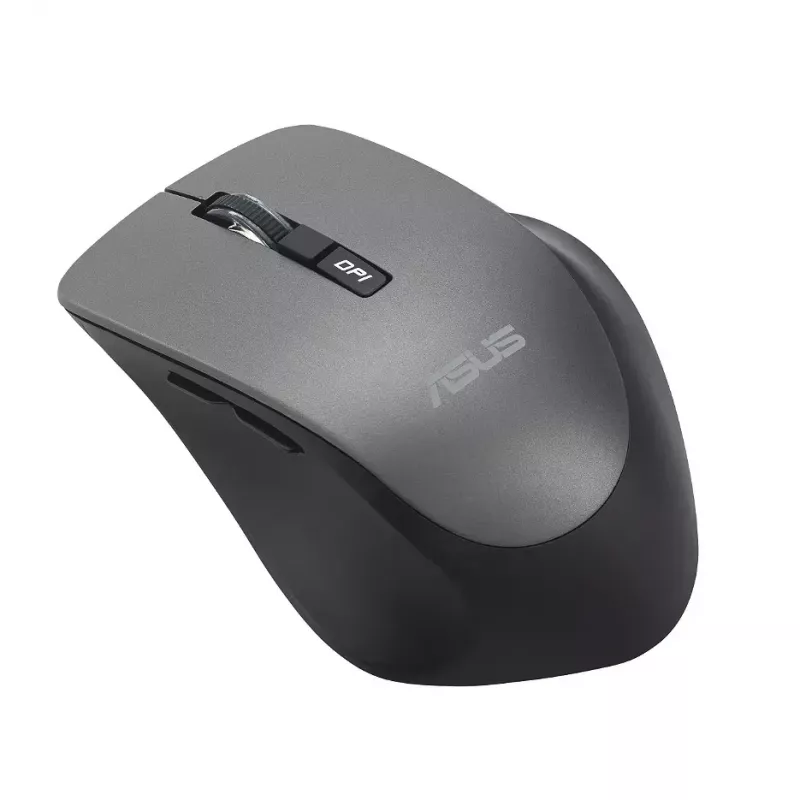 Mouse wireless ASUS ASUS WT425 Wireless Mouse, Grey, RF 2.4 GHz, Resolution 1000dpi/1600dpi, 2.4GHz Nano Dongle USB
