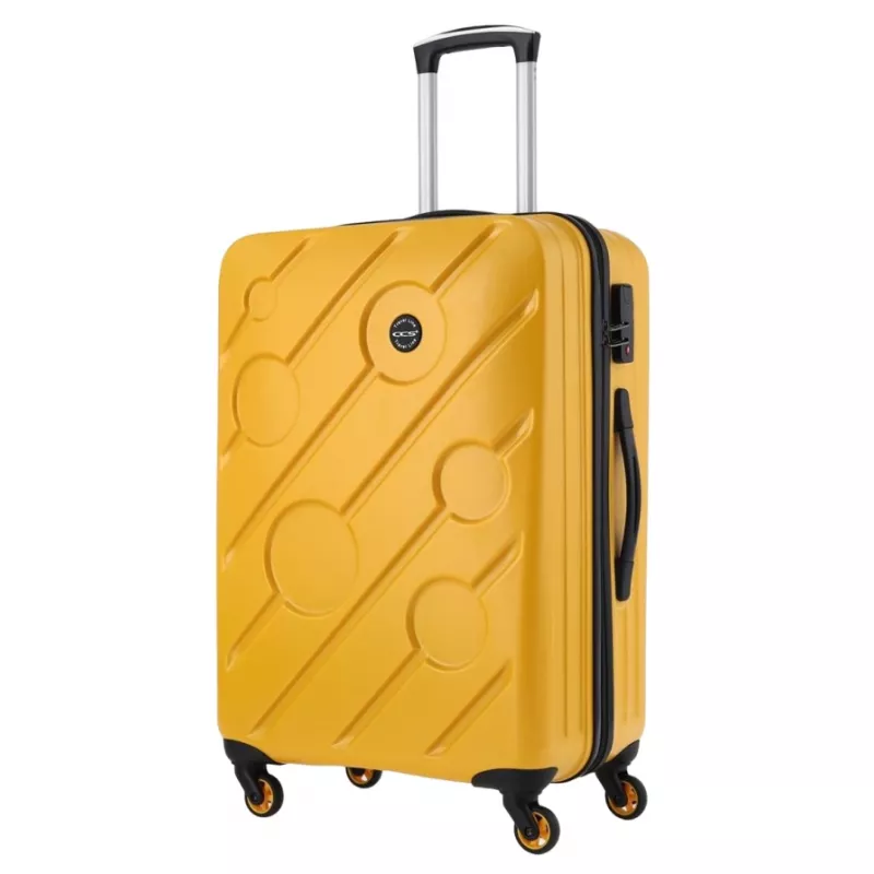 None CCS Комплект чемоданов CCS 5208 Set Yellow