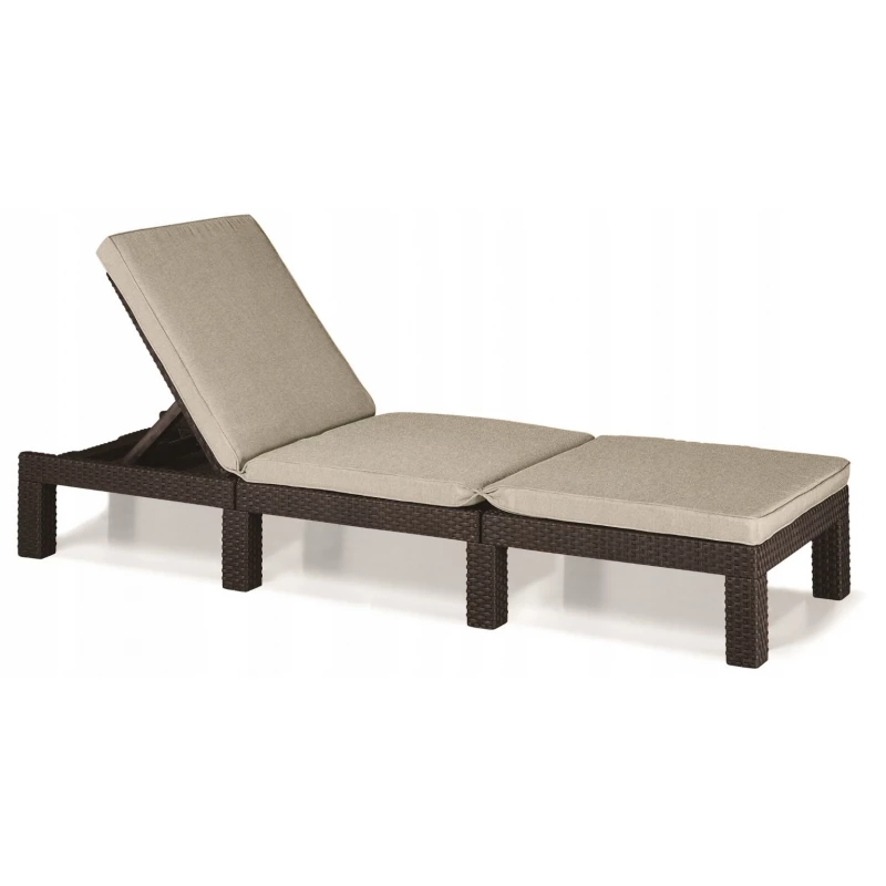 Sezlong ATLANTIC Шезлонг Keter Daytona Deluxe Brown/Oat (258814)