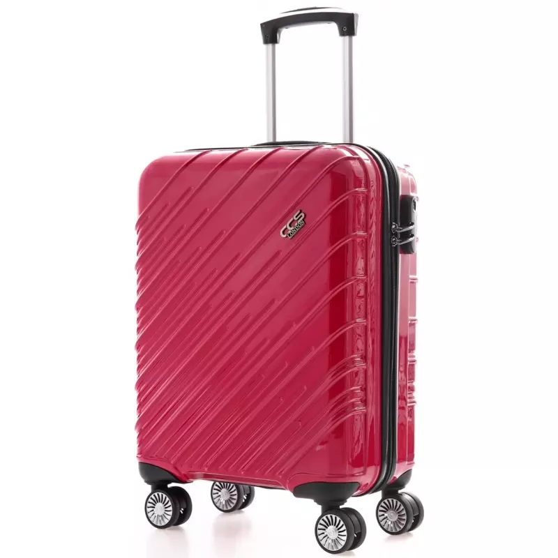 Valiza CCS Чемодан CCS 5234 S Fuchsia