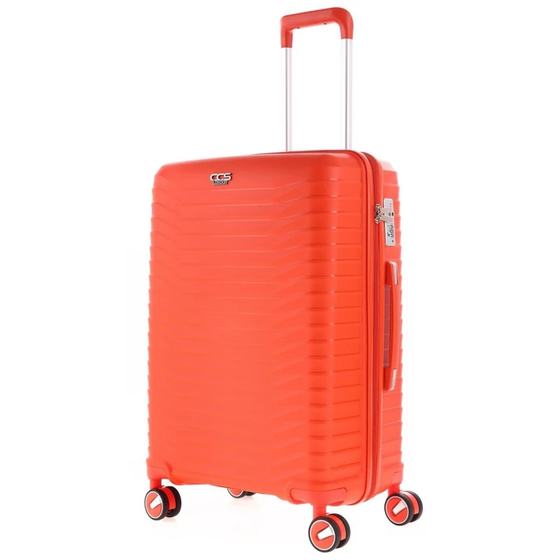 Valiza CCS Чемодан CCS 5235 M Orange