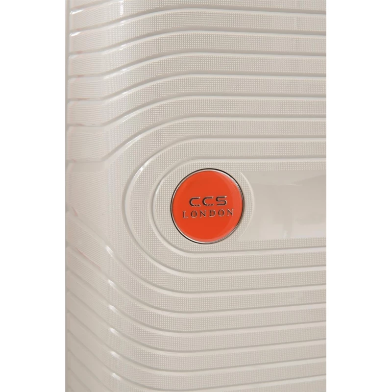 Valiza CCS Чемодан CCS 5239 L White/Orange
