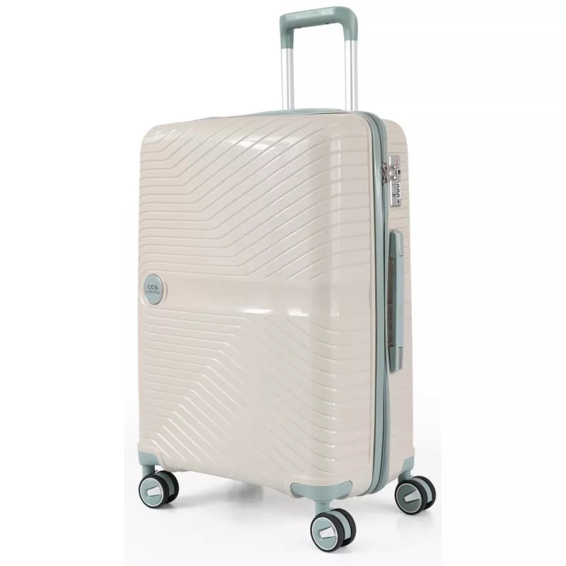 Valiza CCS Чемодан CCS 5239 M White/Blue