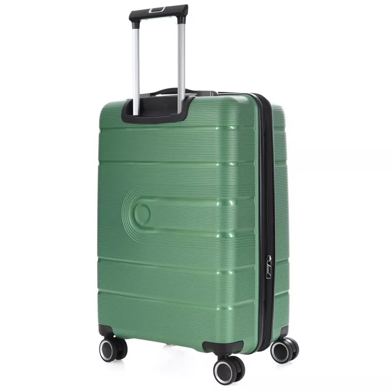 Valiza CCS Чемодан CCS 5241 M Metalic Green