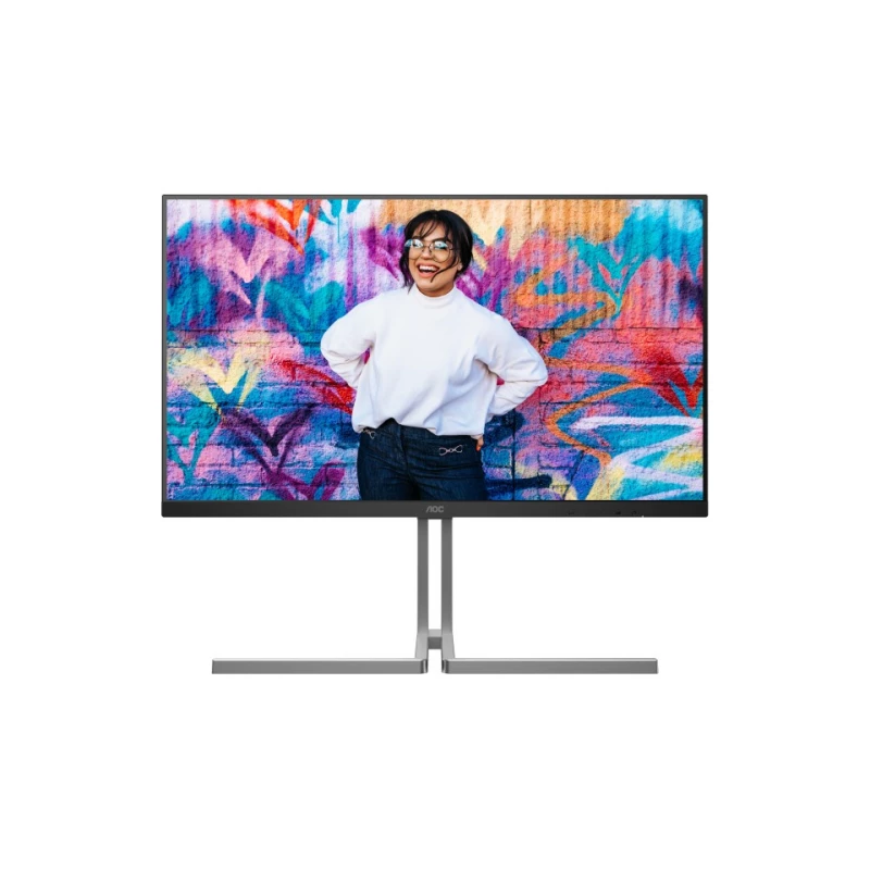 Monitor AOC 31.5” AOC Nano IPS LED U32U3CV Graphic Pro Black/Silver (4ms, 1000:1, 350cd, 3840x2160, 178°/178°, 98% DCI-P3, Calman Ready, Delta E
