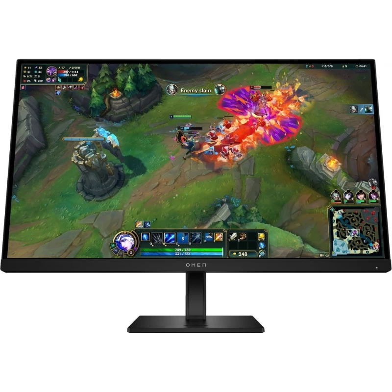 Monitor gaming HP 27.0” HP IPS LED OMEN 27 G2 FHD Borderless Black (1ms, 1000:1, 400cd, 1920 x 1080, 178°/178°, Refresh Rate 180Hz, 2 x HDMI2.0, DisplayPort, Audio Line-out, Height adjustable, Pivot, VESA)