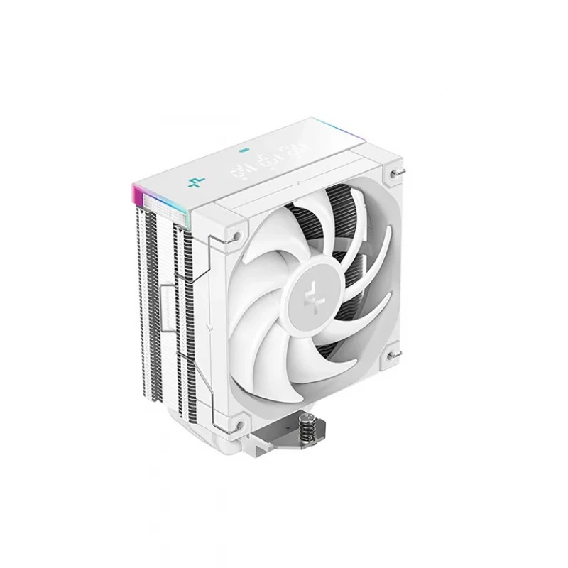 Cooler universal DEEPCOOL ”AK400 DIGITAL PRO WH”, Intel Socket 1851/1700/1200/115x & AMD AM5/AM4, up to 220W, 1x 120mm FDB fan:120x120x25mm, 500-1750 RPM±10%, 