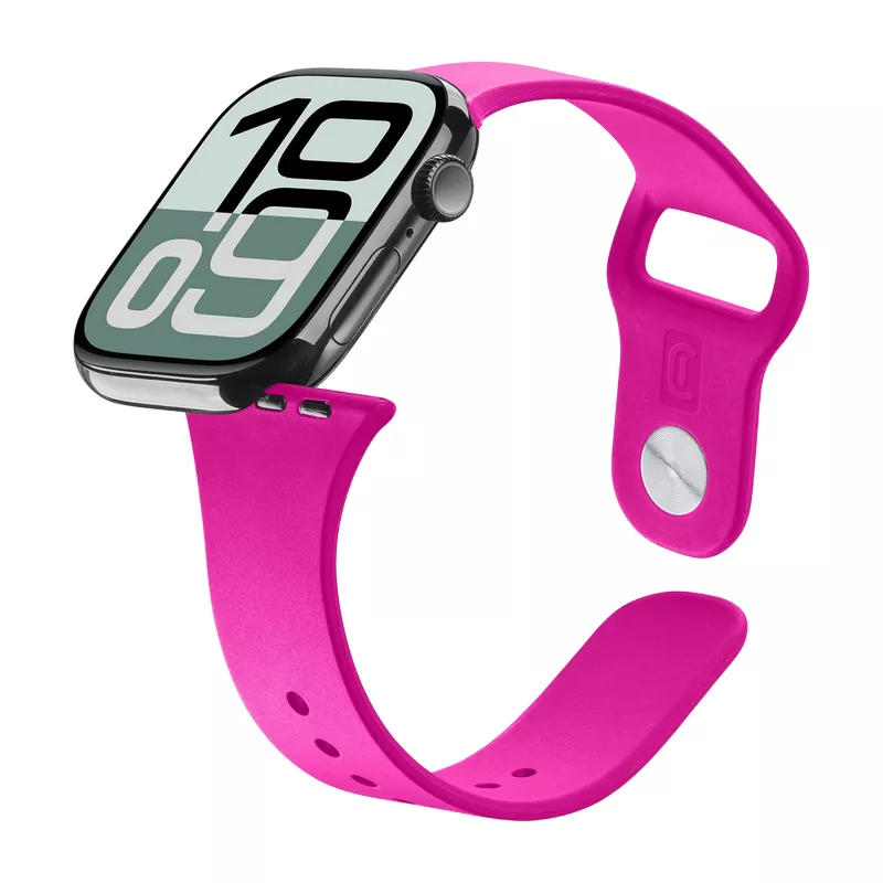 Ремешок браслет для часов Cellular Line Cellularline 42/44/45/49mm Apple Watch Urban Band, Pink