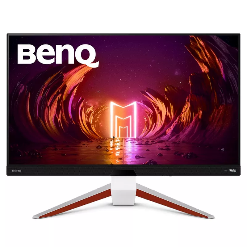 Игровой монитор BENQ 27" BenQ Mobiuz EX2710U,White,IPS,3840x2160,144Hz,FreeSync,1msMPRT,600cd,CR1000:1,HDR600,HDMI+DP+USB.Spkrs
