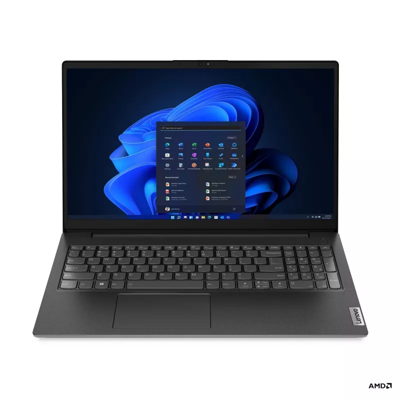 Laptop LENOVO Lenovo V15 G4 ABP - 15.6” FHD AG 250 nits (AMD Ryzen 7 7730U, 16GB (8GB DDR4 Soldered + 8Gb SO-DIMM), 512GB SSD M.2 2242 PCIe NVMe, WiFi6 2x2 + BT5.2, AMD Radeon Graphics, 1x USB-C 3.2 Gen1, RJ45, HDMI, 2x USB-A, Non-backlit KB RU/ENG, HD Cam with Pr