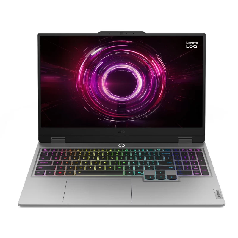 Laptop LENOVO LENOVO LOQ 15AHP10, Luna Grey, AG IPS 15.6” FHD 300nits 144Hz (AMD Ryzen 7 250, 8x Core, 3.3-5.1GHz, 16GB DDR5 (1 slot free), 1TB M.2 2242 NVMe (1 slot free), NVIDIA GeForce RTX 5050 8GB, Wi-Fi 6, RJ-45, 60Wh, 5.0MP Webcam, White Backlit, EN/RU, 2.4k