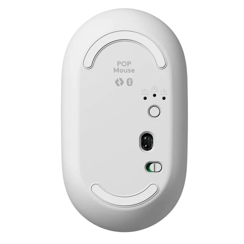 Mouse wireless LOGITECH Wireless Mouse Logitech POP, up 4000 dpi, 4 buttons, Ambidextrous, 82g., 1xAA, 2,4Ghz, White