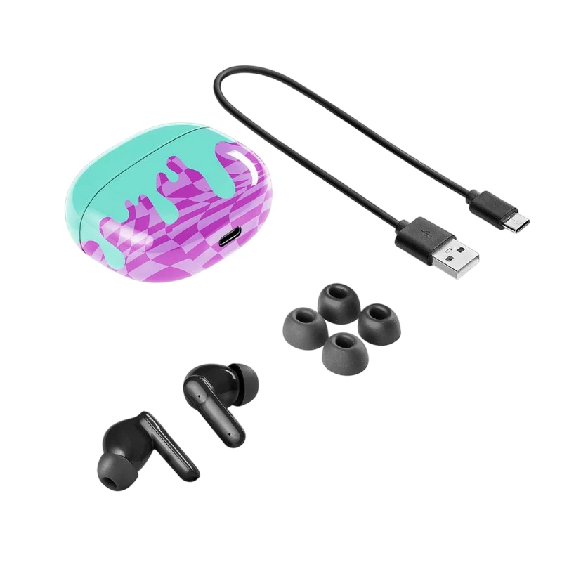 Casti cu fir Cellular Line True Wireless Cellular Music Sound Fancy in ear, LIQUID