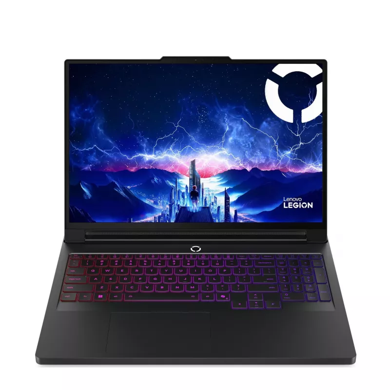 Ноутбук LENOVO LENOVO Legion Pro 7 16IAX10H, Eclipse Black/Aluminium, OLED 16” WQXGA 500nits 240Hz (Intel Core Ultra 9 275HX, 24x Core, 5.4GHz, 64GB DDR5 upgradable, 1TB PCIe 5.0 NVMe +slot, NVIDIA RTX 5090 24GB, Wi-Fi 7, 2.5GbE RJ-45, 99.9Wh, 5.0MP Webcam, RGB Bac