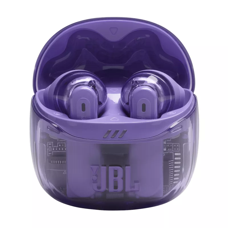 Casti cu fir si microfon JBL True Wireless JBL  Tune Flex 2 Ghost Purple, TWS Headset