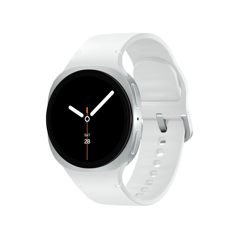Смарт часы Samsung Samsung Galaxy Watch8 L330 Wi-Fi 44mm Silver with White Sport Band SM-L330NZSASEK