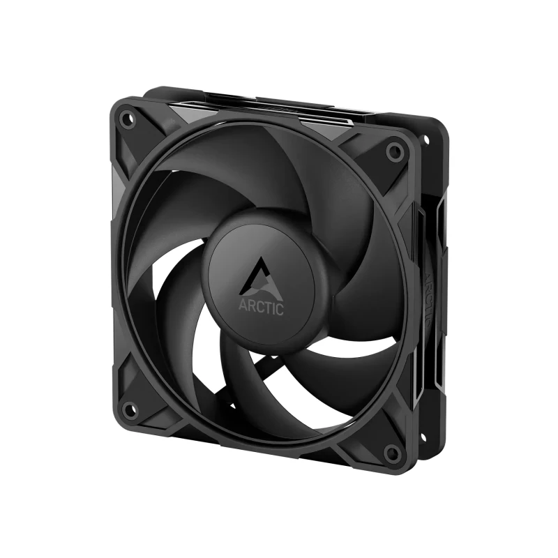 Вентилятор для корпуса ARCTIC Case/CPU FAN Arctic P12 Pro PST Black, PWM Fan with Cable Splitter, 120x120x25 mm, 4-Pin-Connector + 4-Pin-Socket, 600-3000rpm, Airflow 77 cfm / 131 m3/h, ACFAN00306A