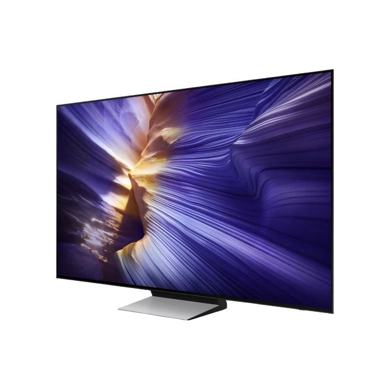 Televizor Samsung 48" OLED SMART TV Samsung QE48S90FAEXUA, Quantum Dot OLED 4K UHD, Tizen OS, Black