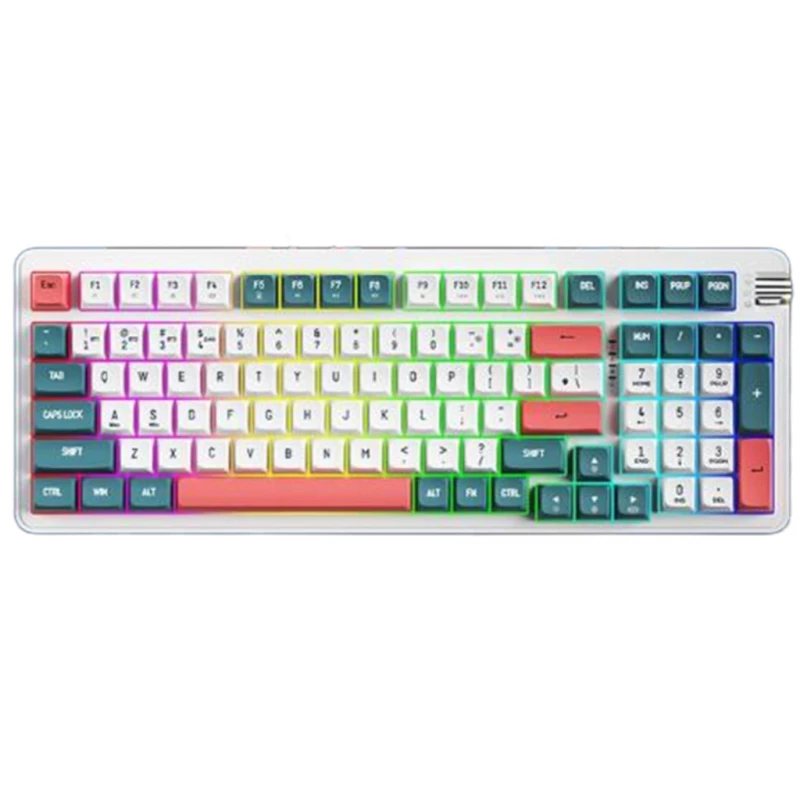 Клавиатура Darkflash DARKFLASH AG98 Green RGB Mechanical keyboard, Yellow switch AG98 RGB Green