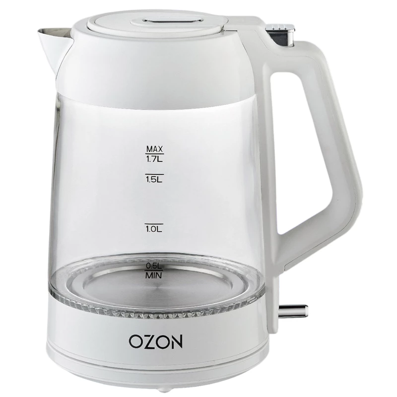 Ceainic electric OZON Kettle Ozon EKC-1705A-GS, White