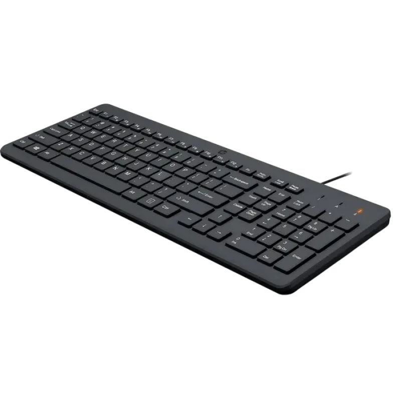 Комплект (клавиатура+мышь) HP Keyboard & Mouse HP 150, Keyboard Full size; 2.5-zone layout, Mouse 3 buttons, USB, EN, Black