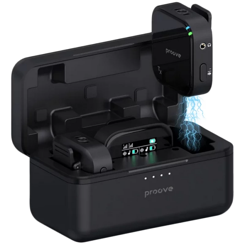 Microfon Wireless Proove Microphone Wireless Proove Studio Black