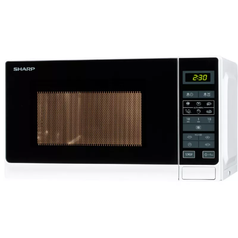 Cuptor cu microunde SHARP Microwave Oven Sharp R242WW , 20L, 800W. 5 power levels, white