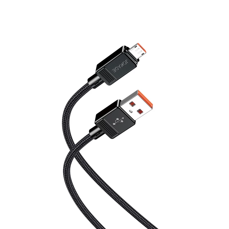 Cablu Jokade Jokade Cable USB-A to Micro-USB 5A 1m JA050, Black