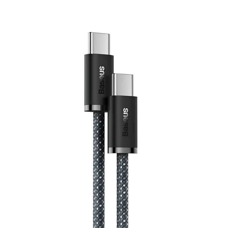 Cablu Baseus Baseus Cable Type-C to Type-C 100W 1m Dynamic Series, Slate Gray