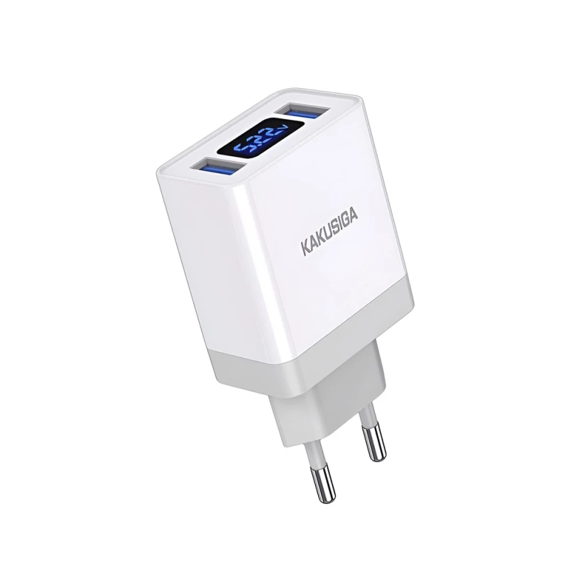 Incarcator Jokade Ksiga Wall Charger Dual Port KSC-756 Bangneng, White