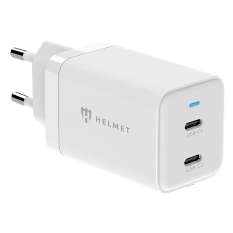 Incarcator HELMET Helmet GaN Quick Charger 45W, White