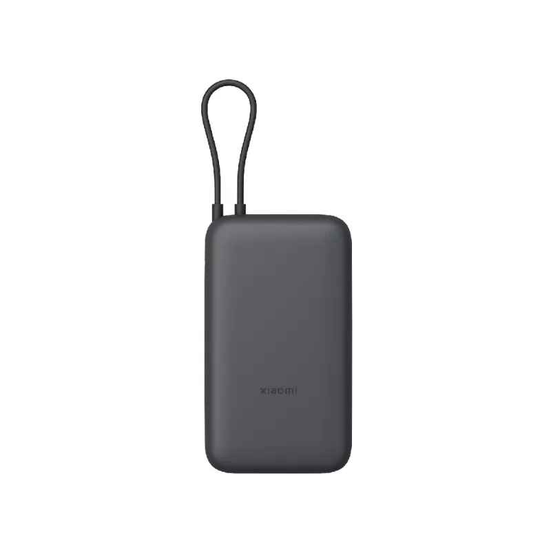 Baterie externa universala Xiaomi Xiaomi Power Bank 20000mAh (Integrated Cable) Dark Gray