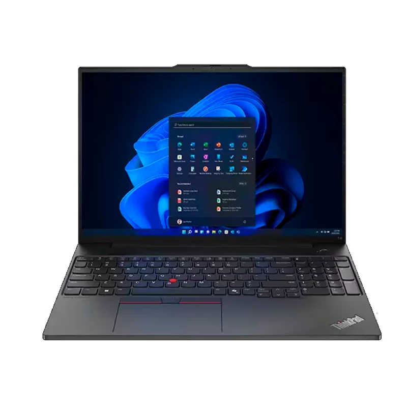 Laptop LENOVO Lenovo ThinkPad E16 G2 Black- 16.0” WUXGA IPS AG 400nits 100% sRGB (Intel® Core™ Ultra 7 155H, 16GB (2x8GB) DDR5-5600, 512GB SSD M.2 2242 PCIe NVMe (2xSSD Slots), Intel® Arc Graphics, WiFi 6E+BT5.1, TPM, FPR, FHD IR Cam, 1xTB4, HDMI, RJ-45, Backlit R