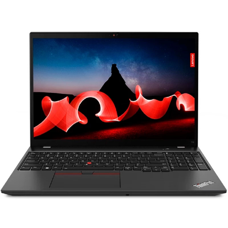 Laptop LENOVO NB Lenovo 16.0" ThinkPad T16 Gen 2 Black (Core i5-1335U 16Gb 512Gb)  16.0" IPS WUXGA (1920x1200) Non-glare, Intel Core i5-1335U (10x Core, 2x 4.6GHz, 8x 3.4GHz, 12Mb), 16Gb (Onboard) DDR5-5200, 512Gb PCIE, Intel Iris Xe Graphics, HDMI, Gbit Ethernet,