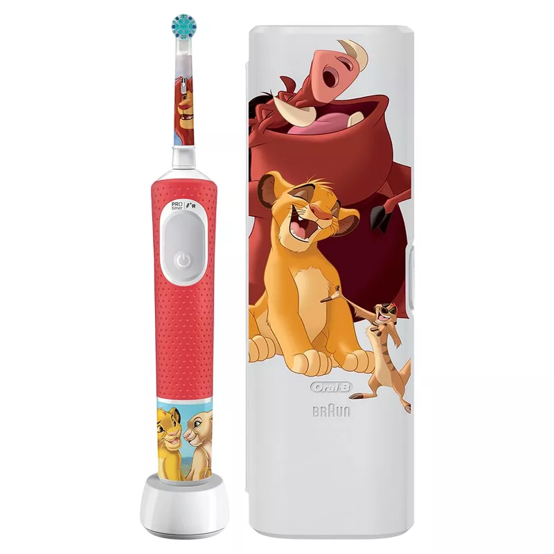 Электрическая зубная щетка BRAUN Electric Toothbrush Braun Kids D103.413.2KX Lion King