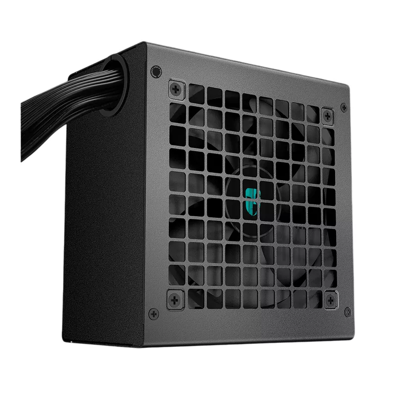 Sursa de alimentare PC DEEPCOOL Power Supply ATX 750W Deepcool GamerStorm PF750L, 80+, 120mm, Active PFC+Double tube forward, Flat cable design, Black