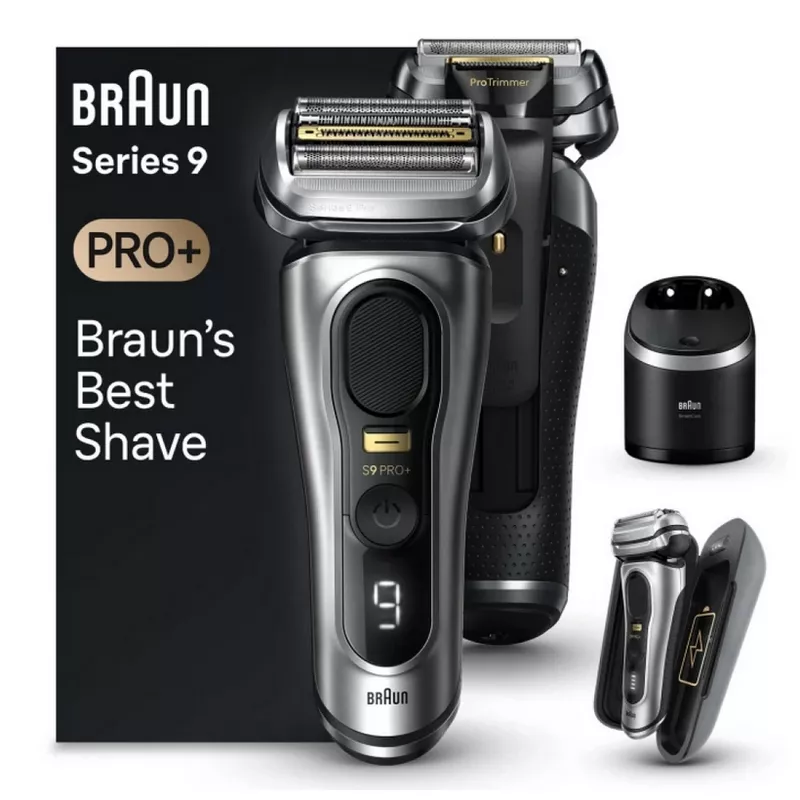 Триммер BRAUN Shaver Braun Series 9 PRO+ 9577cc Silver