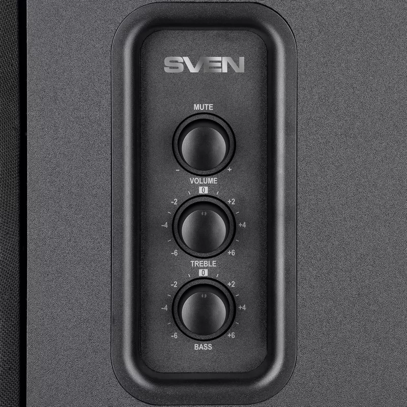 Колонка SVEN Speakers SVEN "SPS-830", 60W, Bluetooth, RCA*2, USB, Optical, HDMI, RC, Black