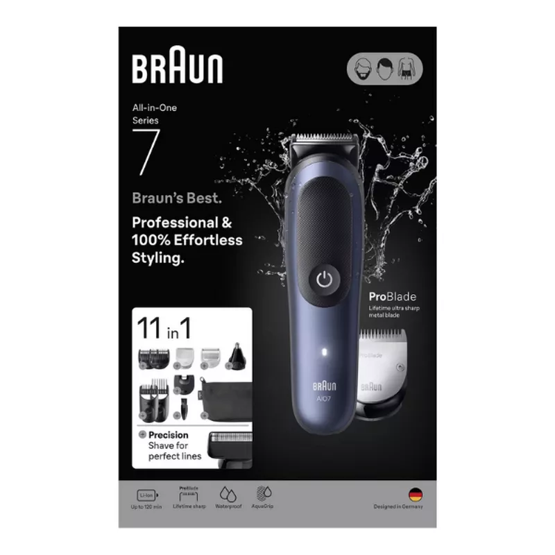 Машинка для стрижки BRAUN Trimmer Braun AIO7540