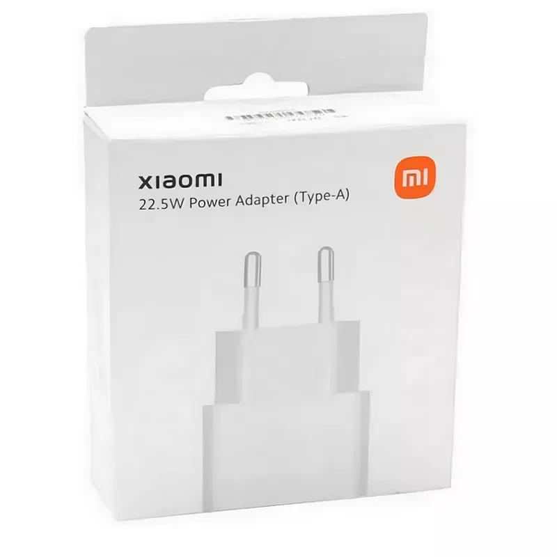 Зарядное устройство Xiaomi Xiaomi Charger 22,5W, USB-A, BHR7757EU, White
