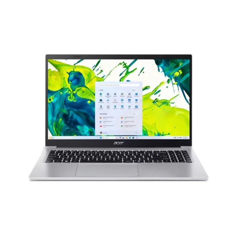Ноутбук ACER ACER Aspire Lite 15 AL15-33P (NX.DDPEU.002) Light Silver 15.6” ComfyView IPS FHD (Intel Core 3 N355 8xCore 1.9-3.9GHz, 16GB DDR5 RAM, 512GB PCIe NVMe SSD, Intel Graphics, WiFi6-AX/BT 5.1, 45Wh, FHD webcam, EN/RU/UA, Linux, 1.43kg)