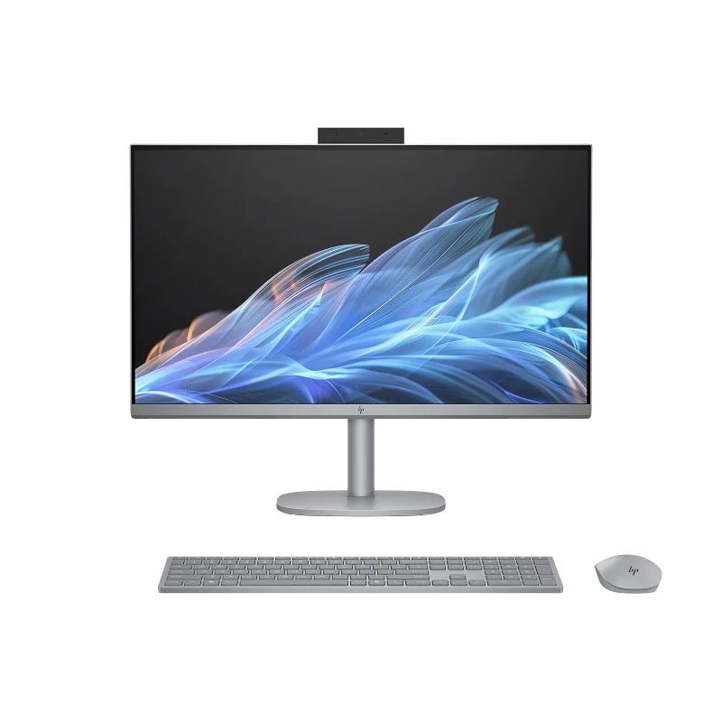 PC All-in-One HP All-in-One PC - 32” HP Omni Studio X 32” 4K UHD AG IPS 550nits, Intel Core Ultra 7-155H, 32GB (2x16) DDR5 5600, 1TB M.2 PCIe NVMe SSD, NVIDIA GeForce RTX 4050 6GB, CR, 5MP IR Cam, WiFi7 2x2 + BT5.4, 2xHDMI, 2xUSB-C, LAN, USB Silver 710 KB and MS, 2x5